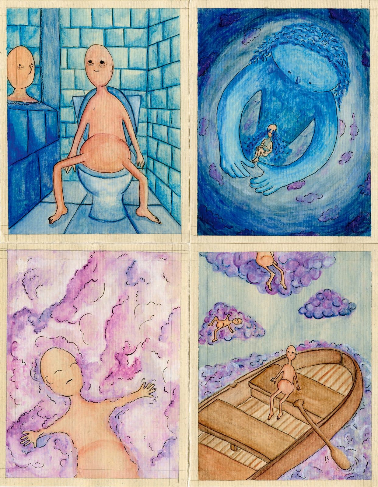 Los abrazos de lluvia — La secuencia completa